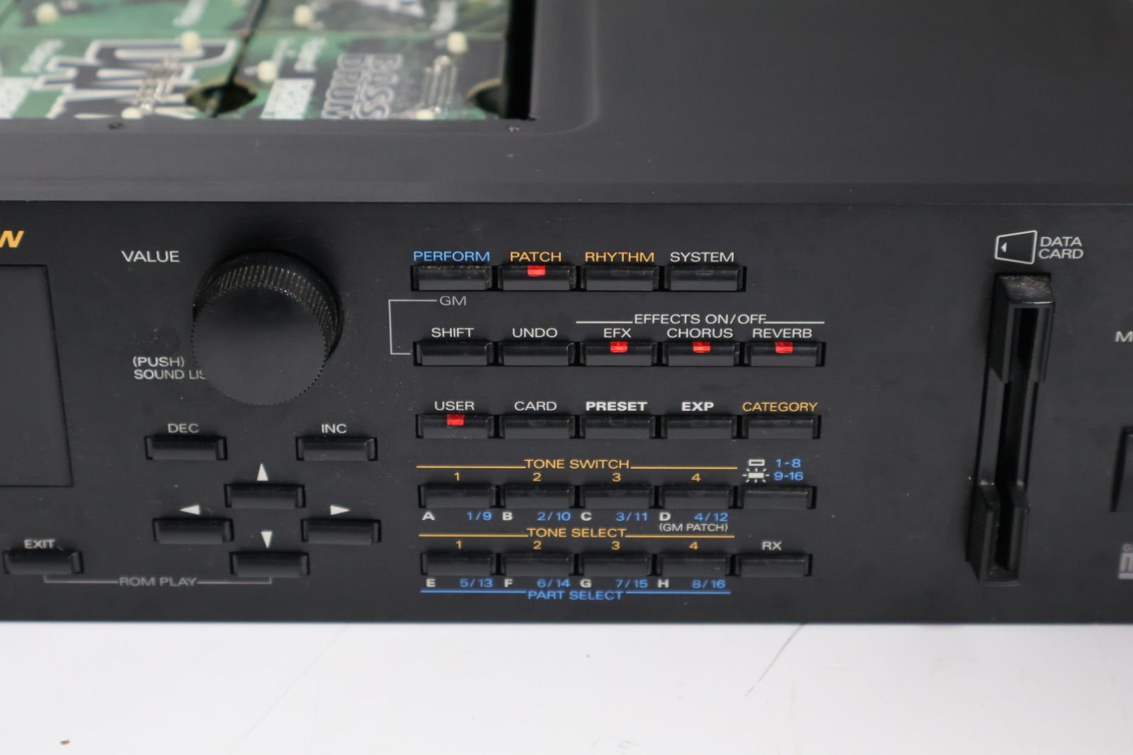 Roland JV-2080 音源モジュール SR-JV80拡張ボード8枚フル搭載 日本製