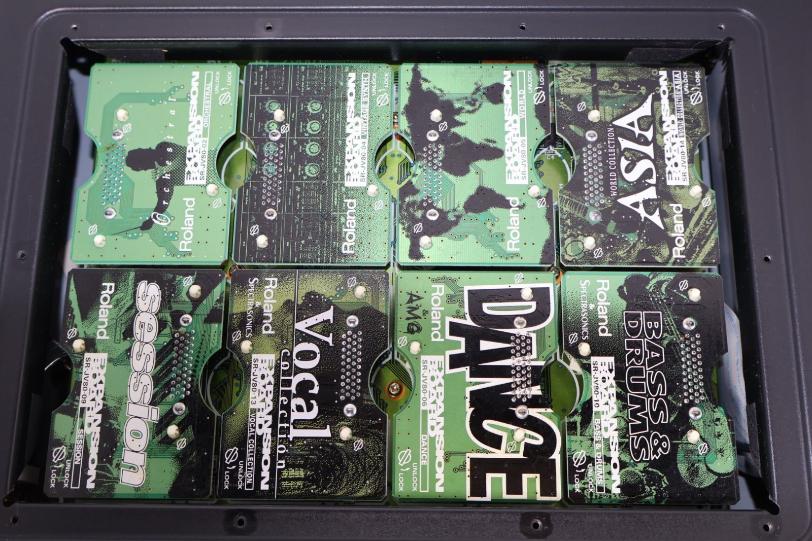 Roland JV-2080 音源モジュール SR-JV80拡張ボード8枚フル搭載 日本製