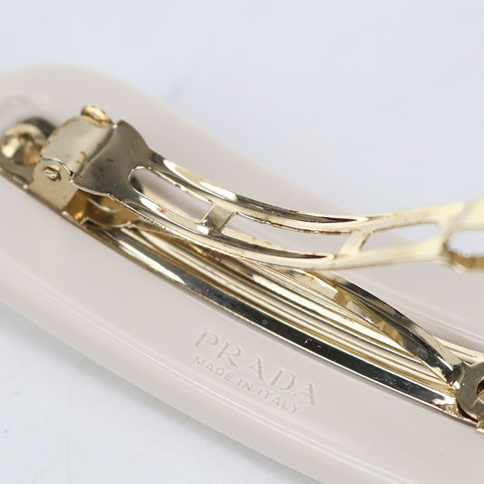 PRADA プラダ プレックス ヘアクリップ 1IF043 バレッタ メタル