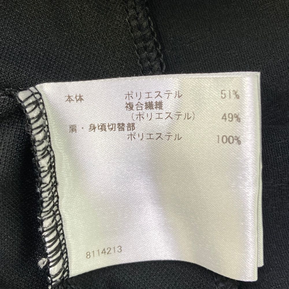 サイズ：L MUNSING WEAR マンシングウェア ハーフジップ長袖ポロシャツ