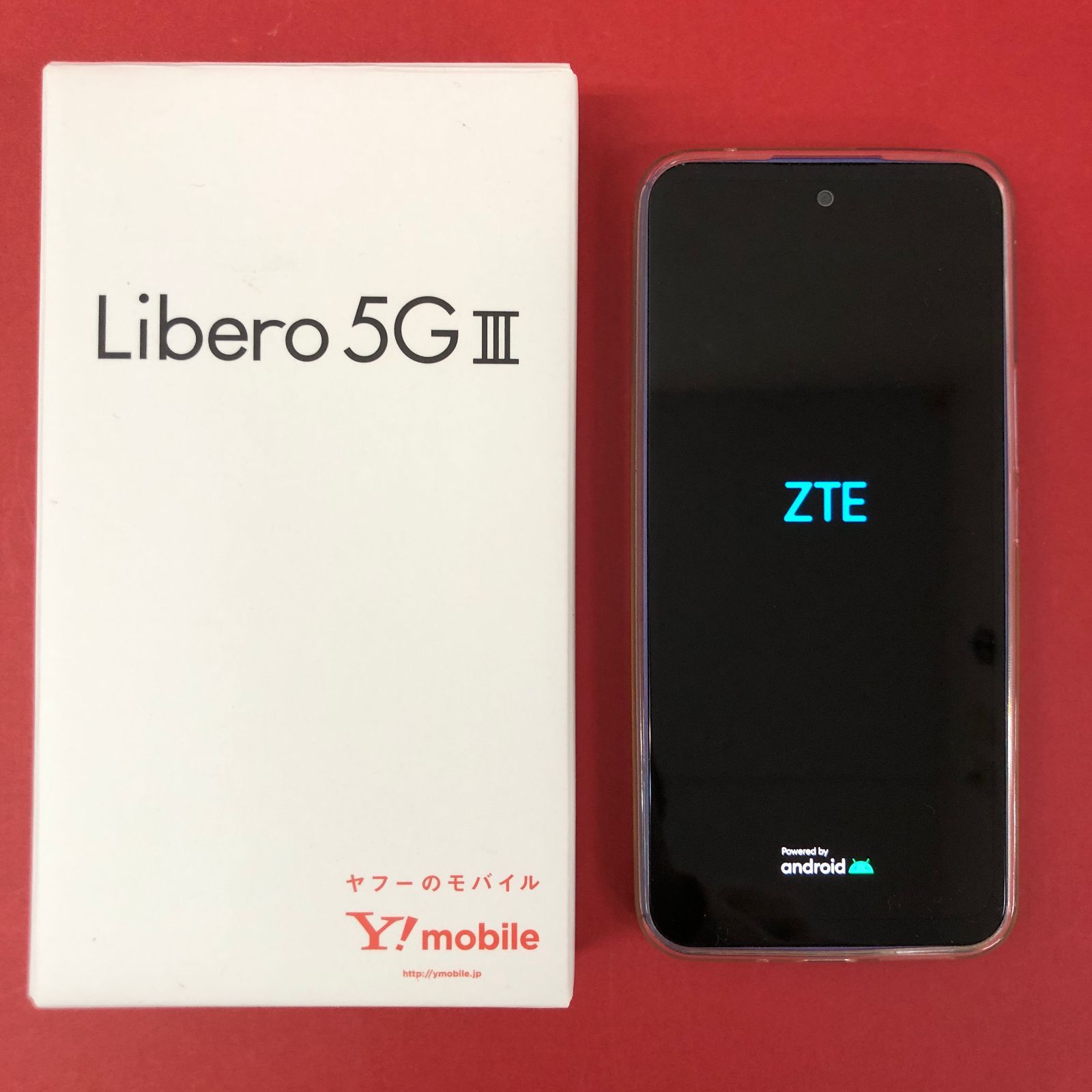Libero 5G III パープル Y!mobile A202ZT 64GB 中古品 smmp094268