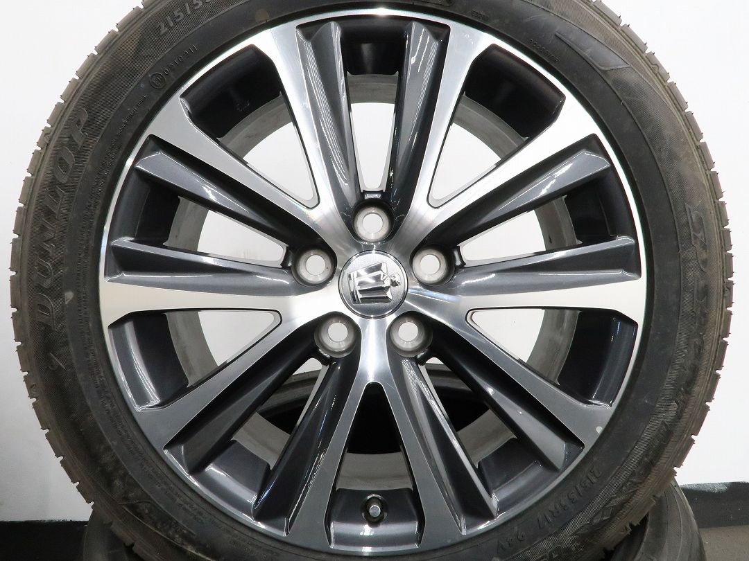 4本 トヨタ 210系 クラウン アスリート ターボ 純正 17インチ 7.5J +40