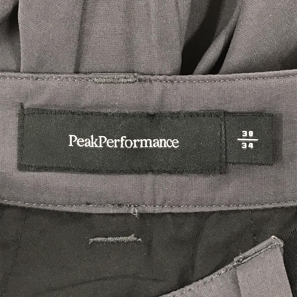 美品】ピークパフォーマンス パンツ グレー ストレッチ 後ろウエスト