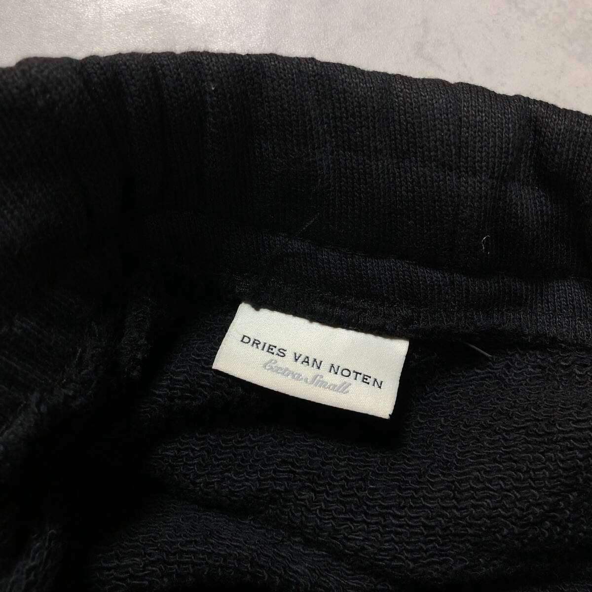 GQ4717◇DRIES VAN NOTEN : ワイドレッグ タック スウェットパンツ