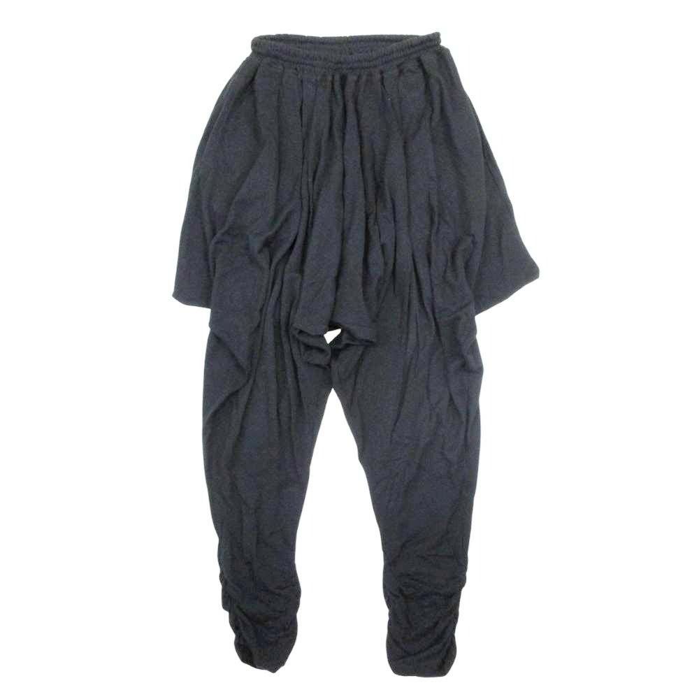 良品 gomme ゴム 変形 サルエル パンツ ワイド イージーウエスト