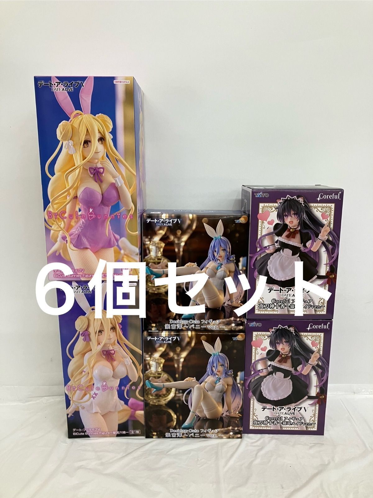 未開封 デートアライブ フィギュア 4種6個セット LF2108 f107 - メルカリ