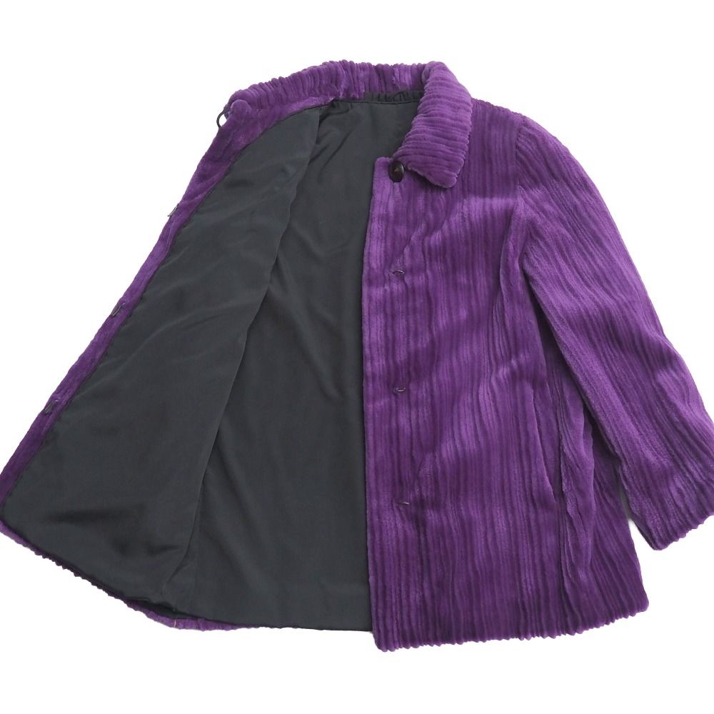 □美品□SAGA MINK サガミンク コート サイズM ミンクファー 毛皮