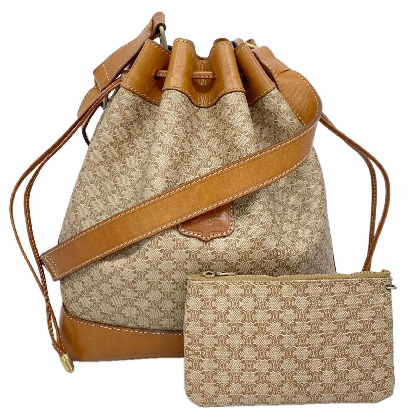 セリーヌ(Celine) セリーヌ ショルダーバッグ マカダム ブラウン 