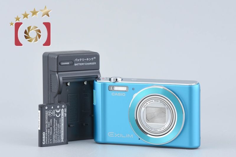 【美品】カシオ CASIO EXILIM EX-ZS210 ブルー CASIO デジタルカメラ EXILIM EX-ZS210 ブルー CASIO EXILIM EX-ZS210