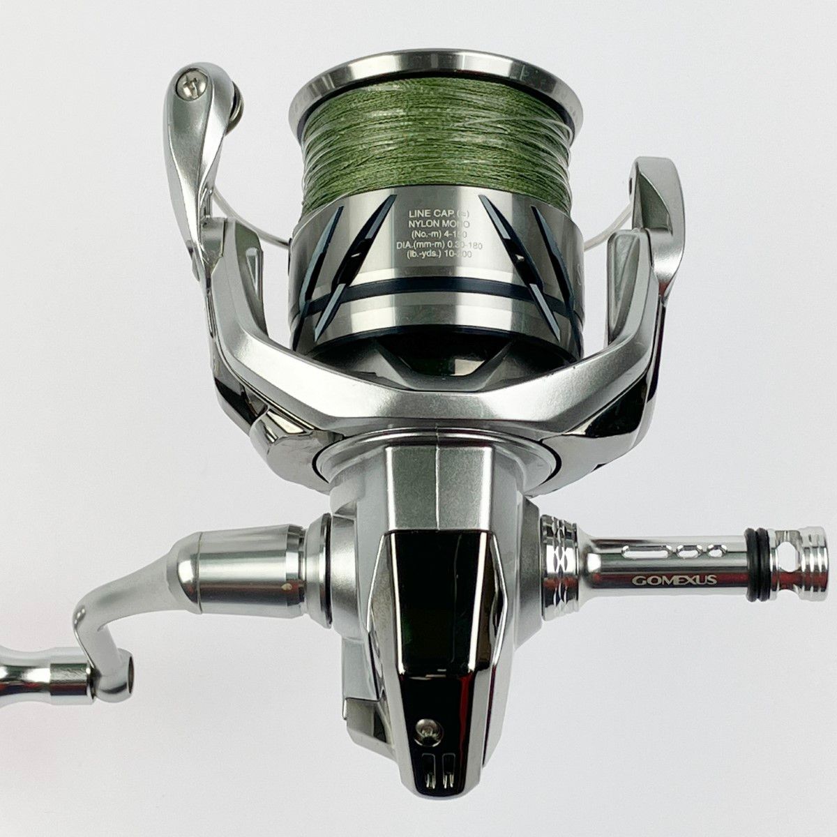 未使用22ステラ4000MHG カスタムハンドルノブ付きリールスタンド付き ▽▽SHIMANO シマノ 23ストラディック 4000XG 045904 ハンドルノブ