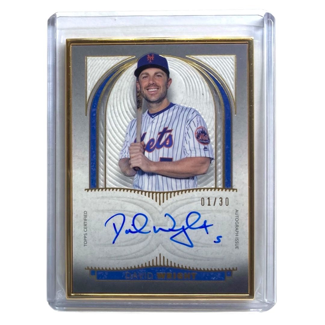 TOPPS MLBカード DAVID WRIGHT YORK METS 30 DCFA DWR IT 2
