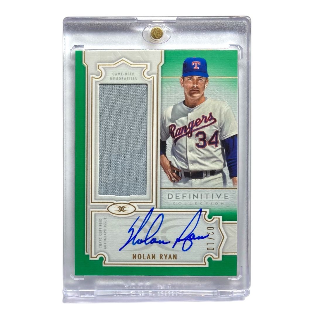 TOPPS MLBカード NOLAN RYAN TEXAS RANGERS 10 DARC NRY IT 2