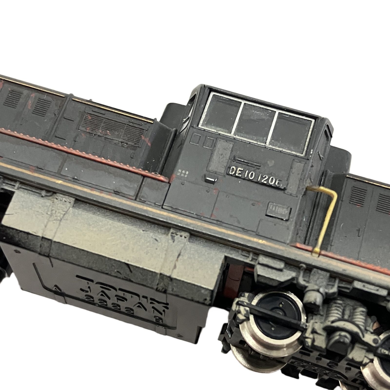 TOMIX 2230 JR DE10形 ディーゼル機関車 JR九州黒色塗装B ウェザリング