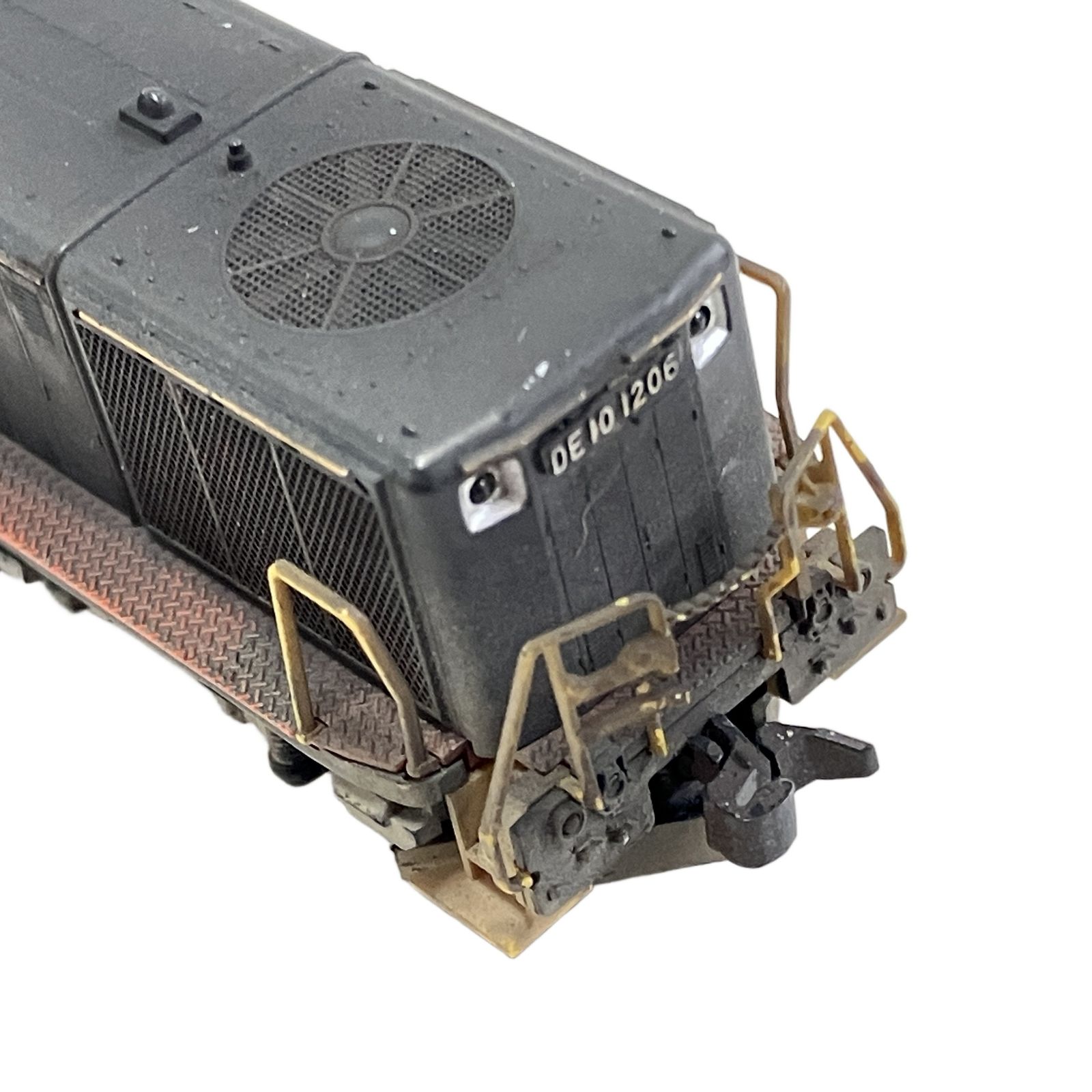 TOMIX 2230 JR DE10形 ディーゼル機関車 JR九州黒色塗装B ウェザリング