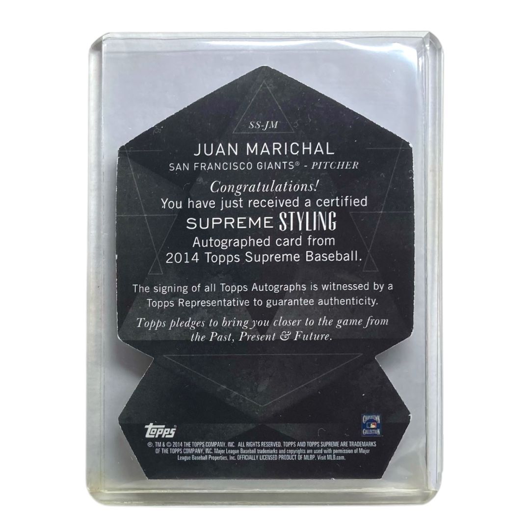 TOPPS MLBカード SUPREME DIE CUT JUAN SAN GIANTS 20 SS JM IT 2