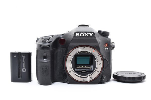☆良品☆ SONY ソニー α77 ボディ SLT-A77V デジタル一眼レフ #K681