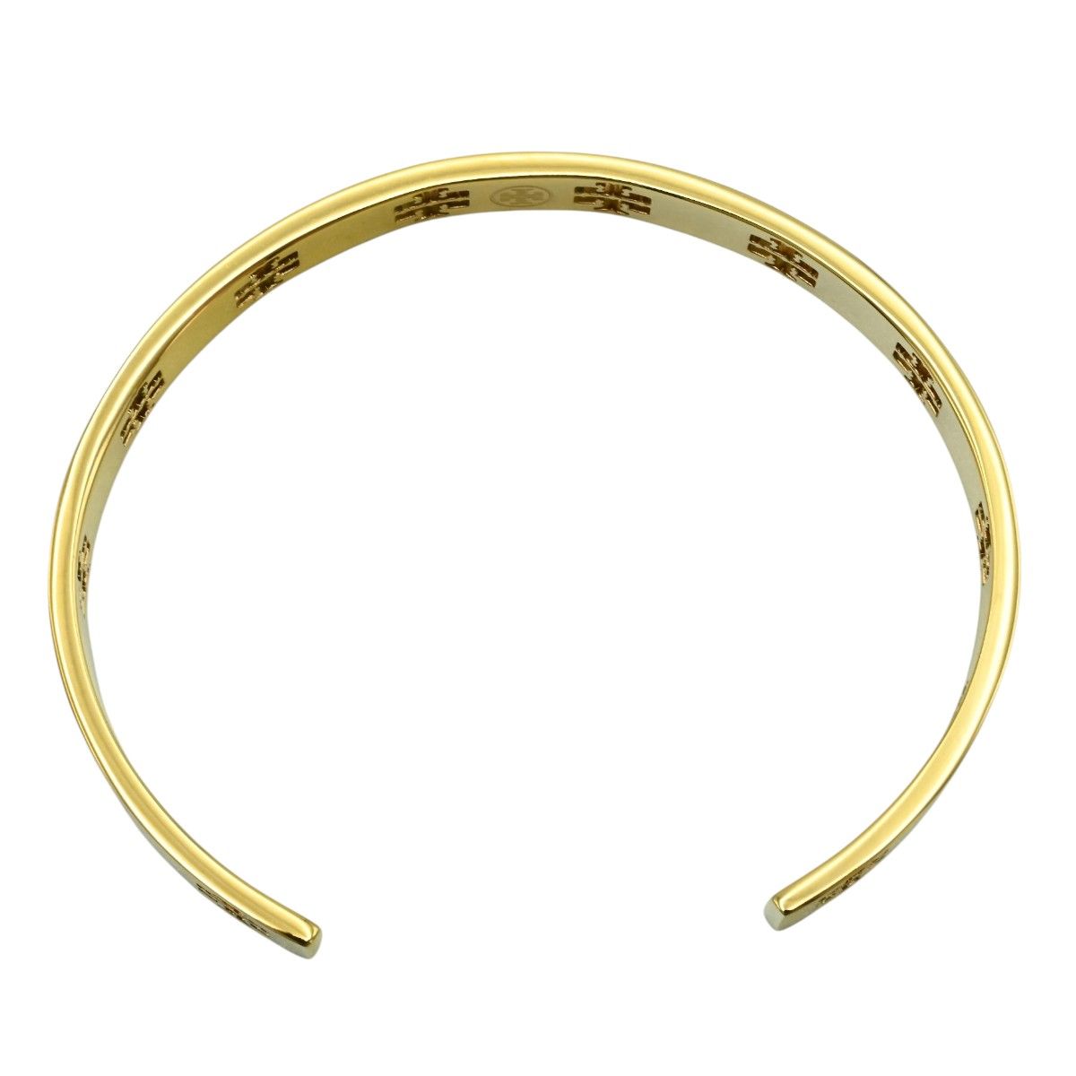 美品 TORY BURCH トリーバーチ Tロゴ GP オープンバングル