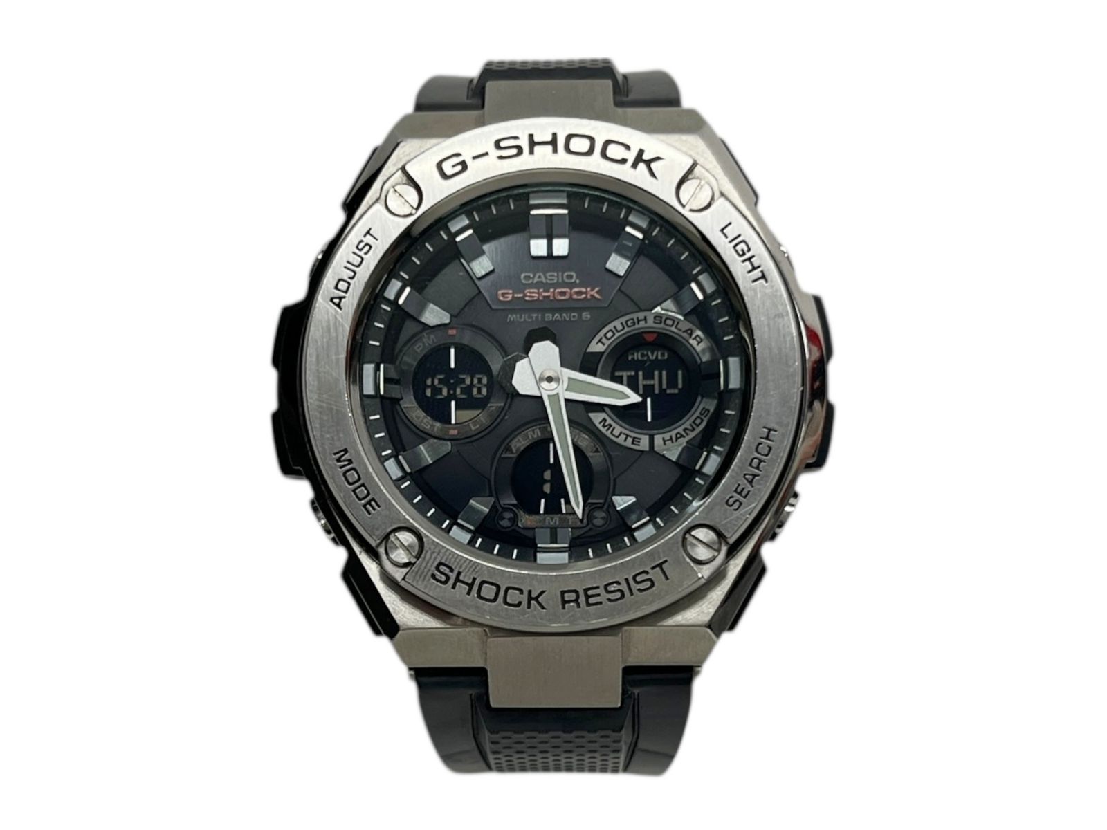 CASIO (カシオ) G-SHOCK ジーショック G-STEEL デジアナ 腕時計 タフ 