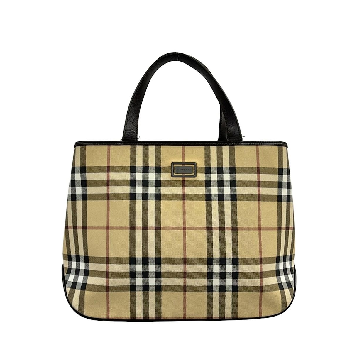 Burberry LONDON(バーバリーロンドン) トートバッグ ベージュ×ダーク 
