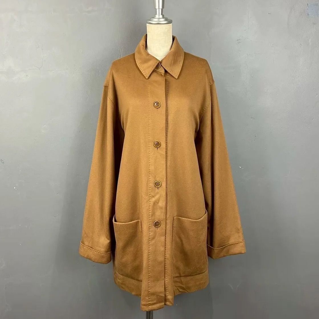 イタリア製 MaxMara Coat Cashmere マックマーラ カシミヤ 100