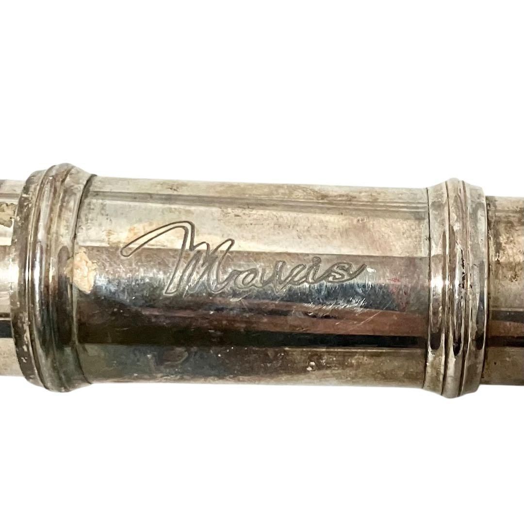 Mavis メイビス フルート シルバー 管楽器 吹奏楽 オーケストラ - メルカリ