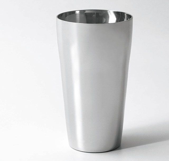 SAE 二重タンブラー 310 ml 2 P FM-123 燕三条 ステンレス W構造 二重構造 保冷 結露しにくい カップ 金属 シンプル 酒器 ビール ペア ギフト 日本製 _gt