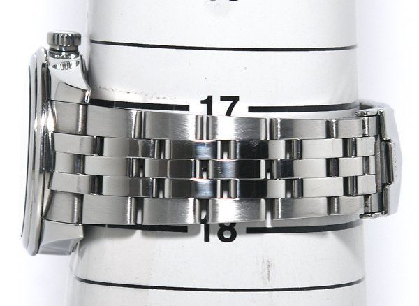 シルバー文字盤 自動巻き