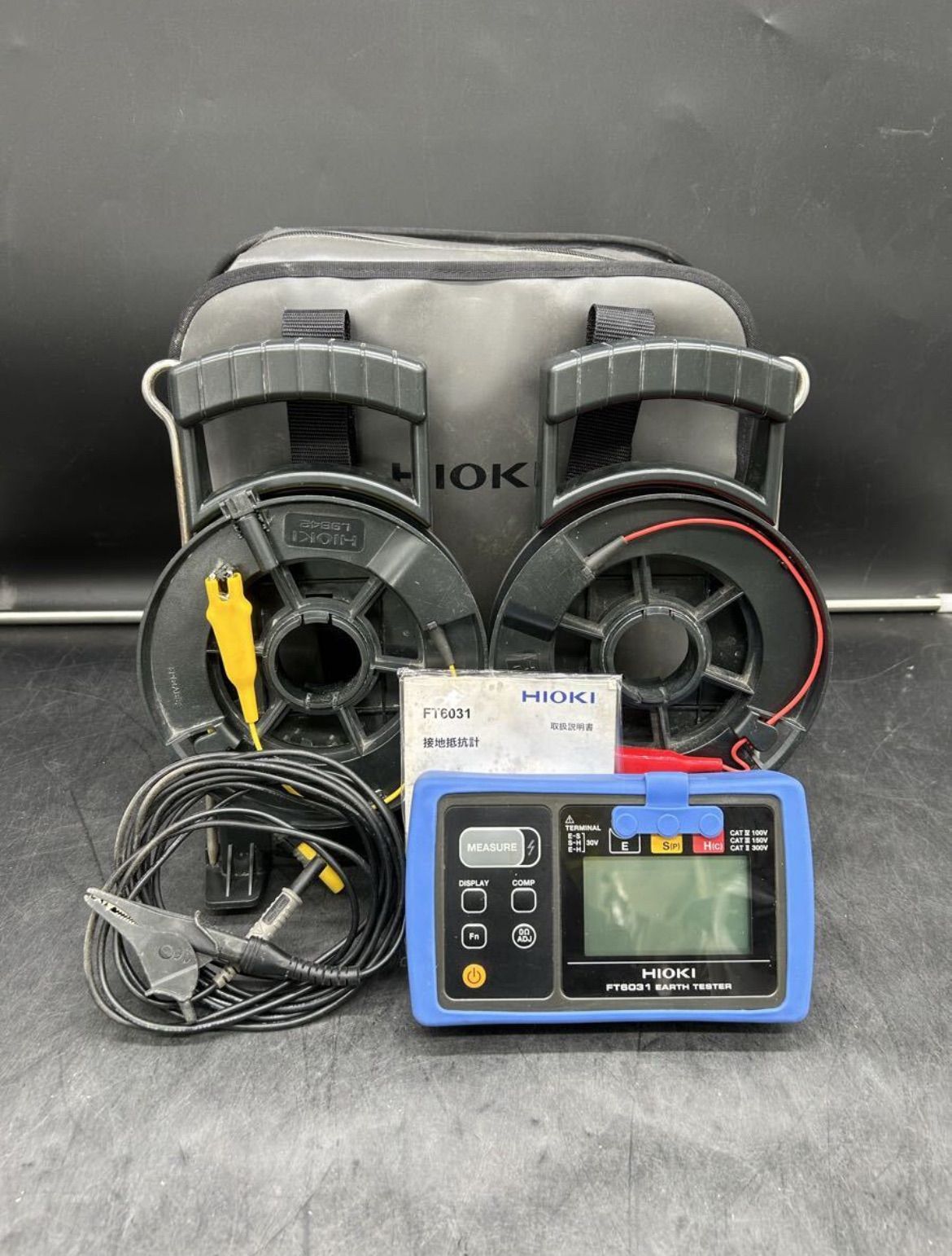 2562 HiKOKI ハイコーキ 接地抵抗器 FT 6031 説明書付 工具用品
