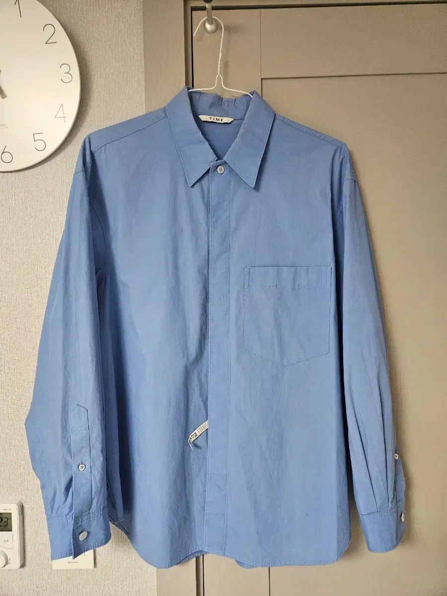 TIME HOMME 24ss 隠しボタンダウンシャツ