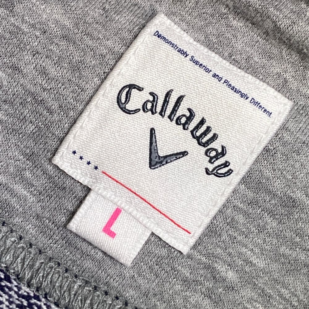 サイズ：L CALLAWAY SELECT キャロウェイ セレクト 長袖ポロシャツ