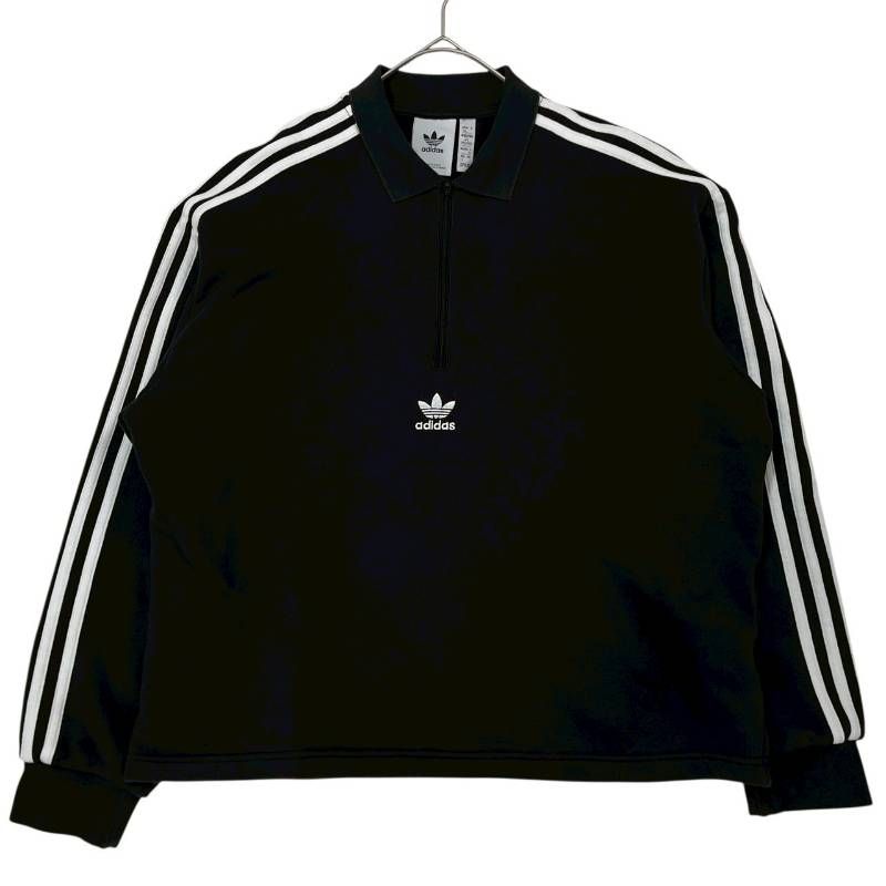 9478 adidas 3ストライプス ポロスウェット ブラック 常田大希 - メルカリ