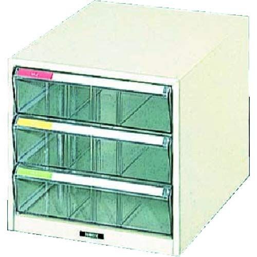 TRUSCO トラスコ B 4型レターケース 深型3段 TB 4-M 3 P