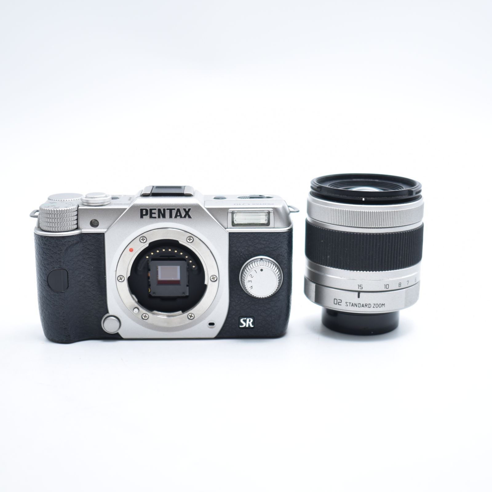 B#10904 PENTAX デジタルミラーレス一眼 Q10 ズームレンズキット [標準