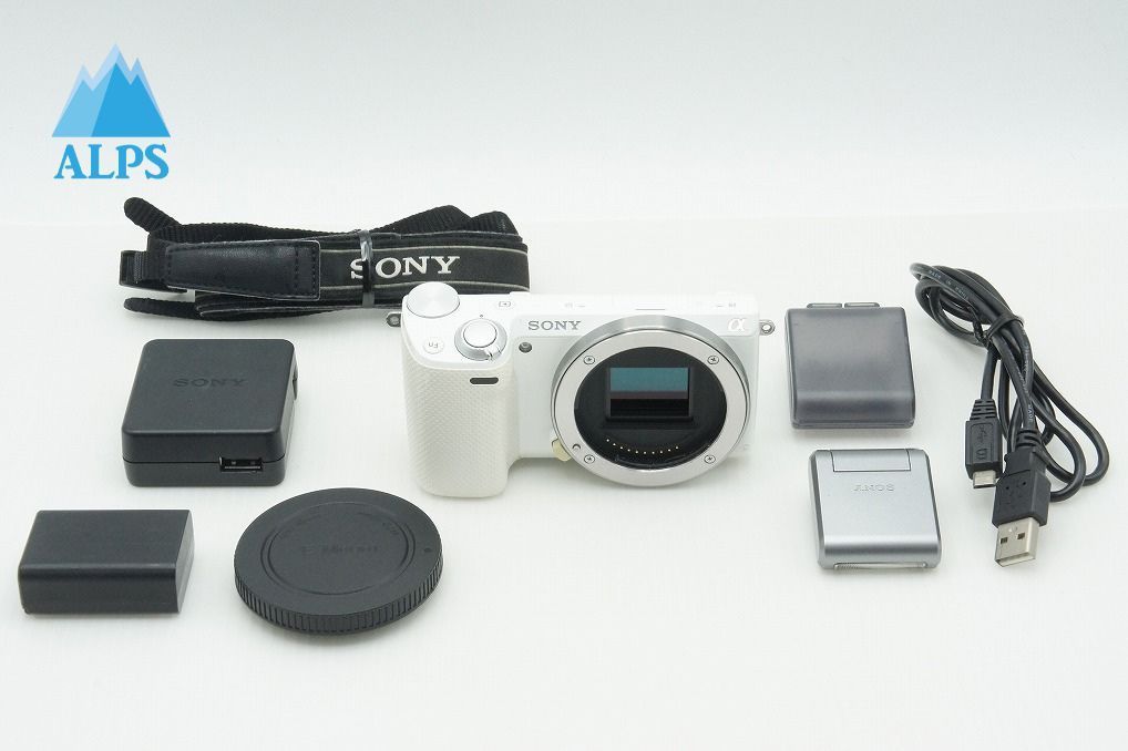美品 SONY ソニー NEX-5R ボディ ミラーレス一眼カメラ ホワイト