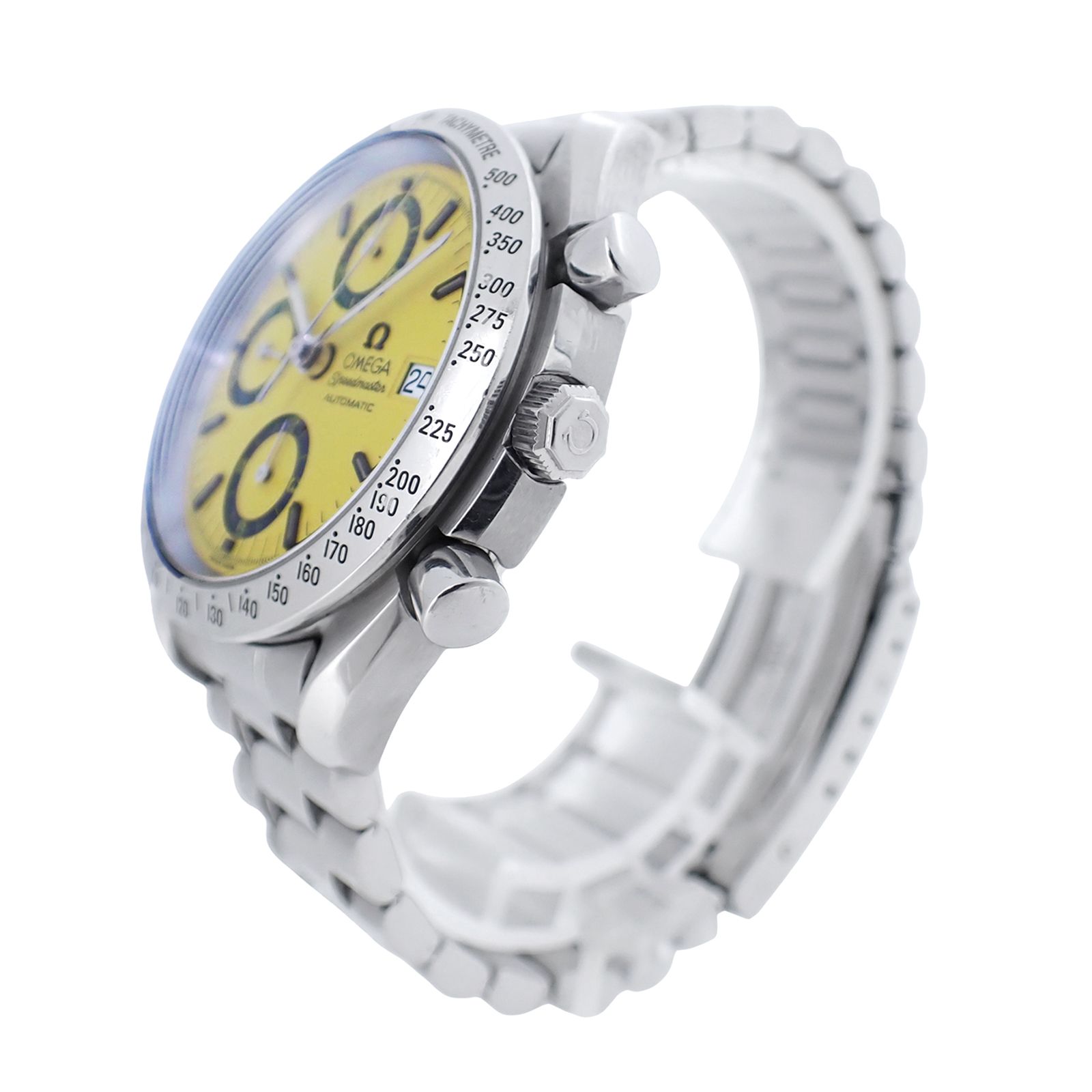  オメガ スピードマスター デイト ミハエル シューマッハ 1st 3511 12 メンズ 腕時計 トレーナー 自動巻き時計 腕時計(アナログ)