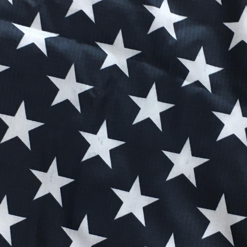 パーリーゲイツ 4WAYリバーシブル中綿ジャケット ネイビー×白 星柄 袖