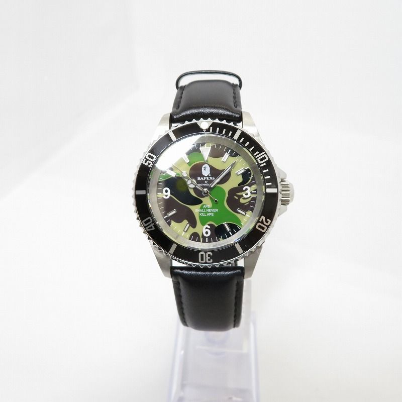 瀬戸大橋店】 中古 A BATHING APE | アベイシングエイプ 腕時計 