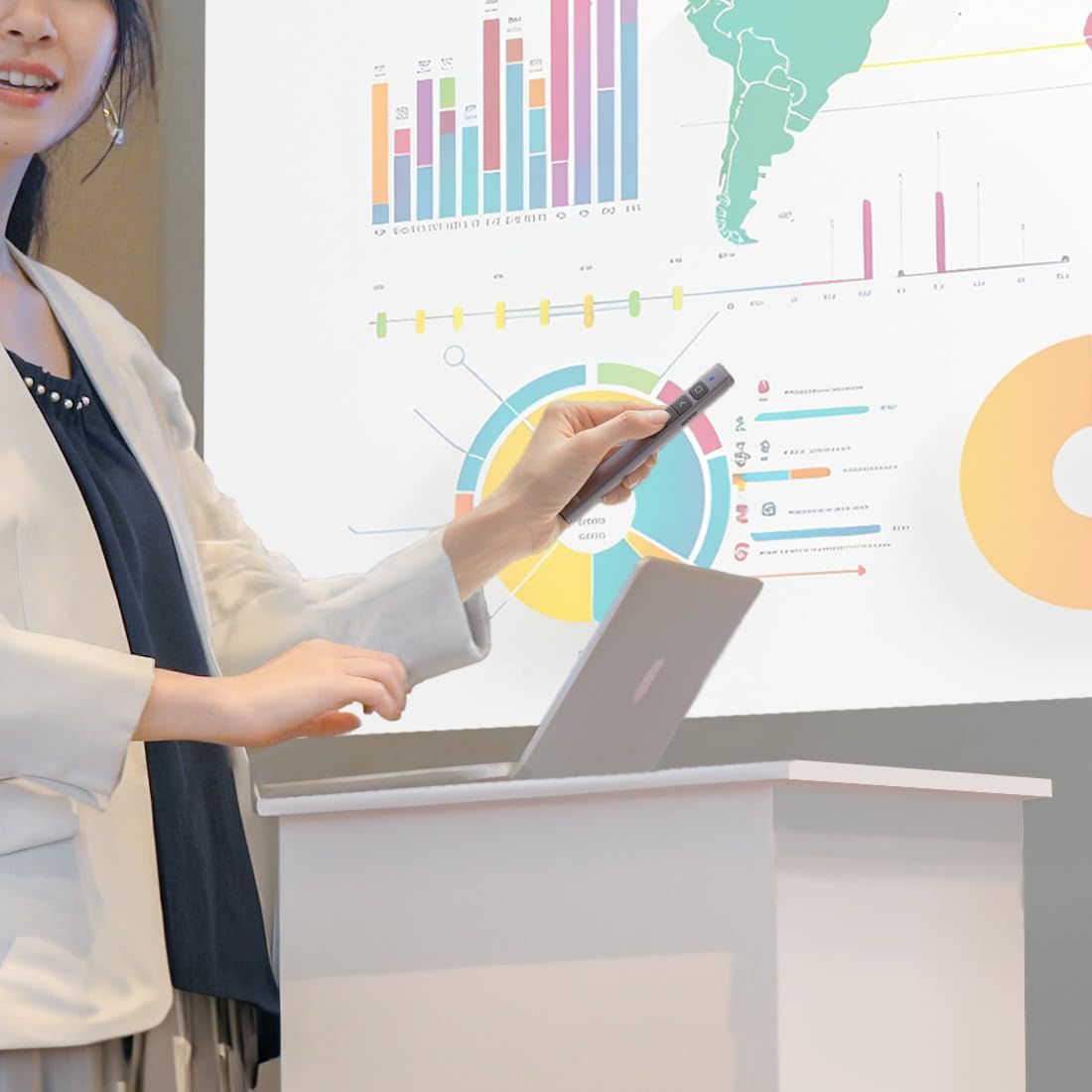 パワーポイント操作対応 充電式