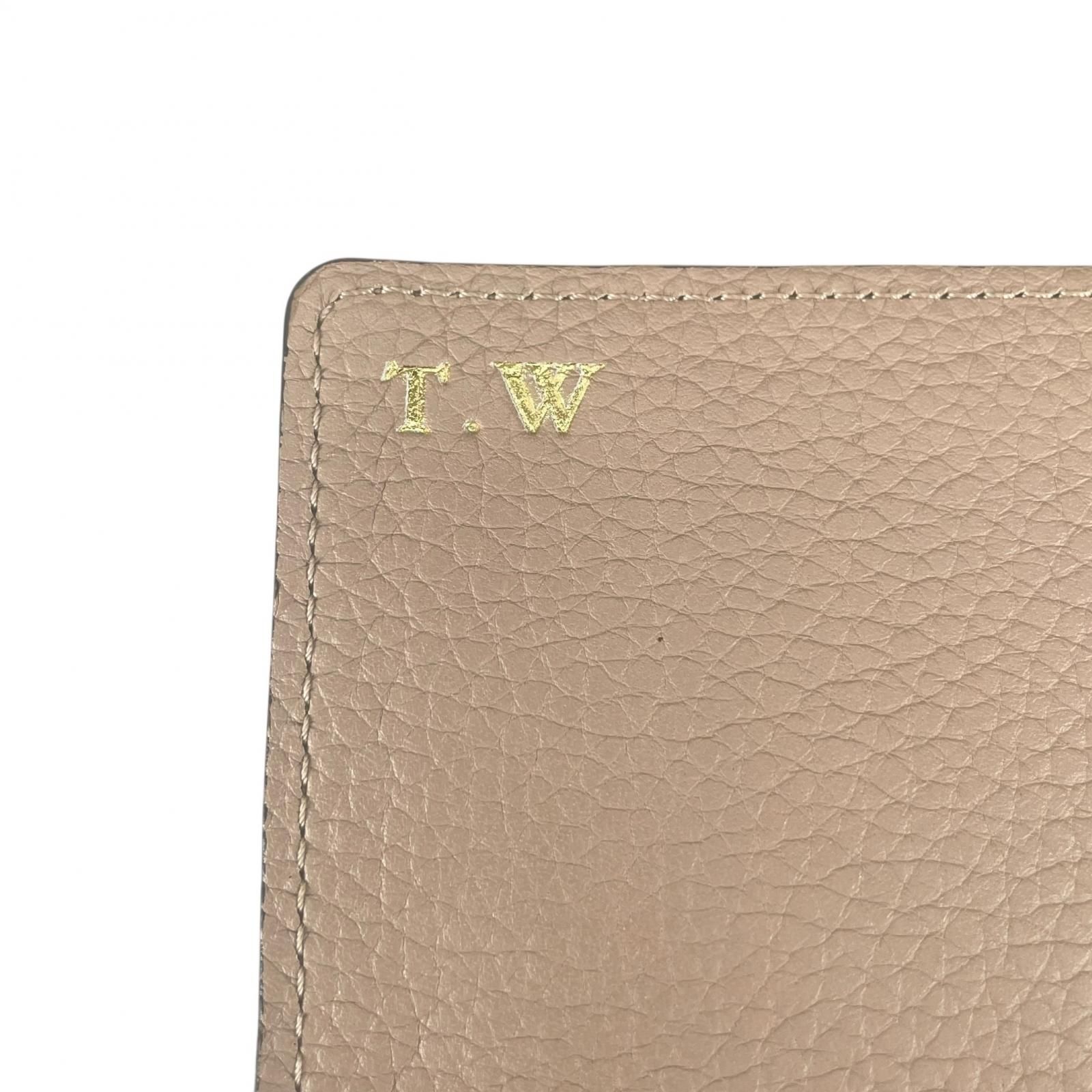 LOUIS VUITTON ベージュ長財布ポルトフォイユ・カプシーヌ 【公式通販】