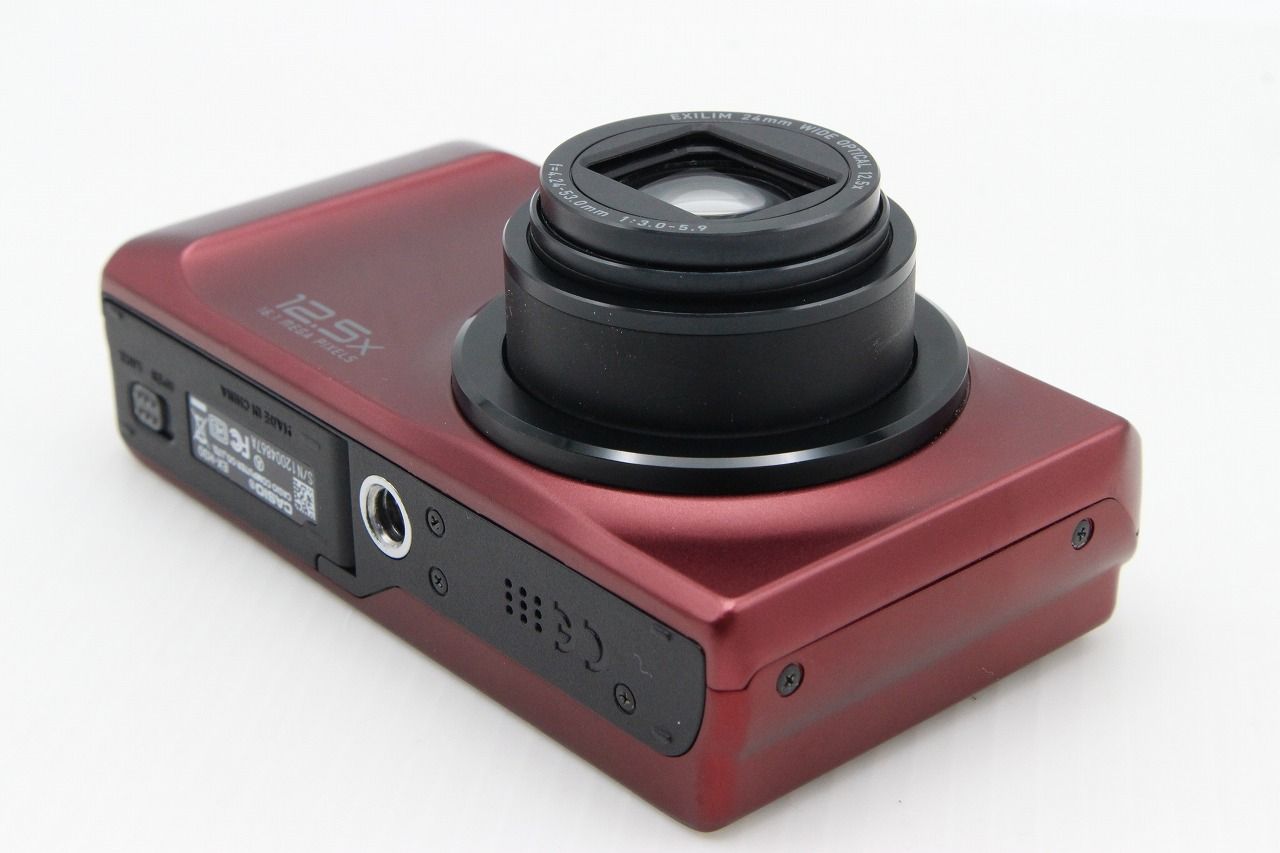 良品 CASIO カシオ EXILIM EX-H30 コンパクトデジタルカメラ レッド