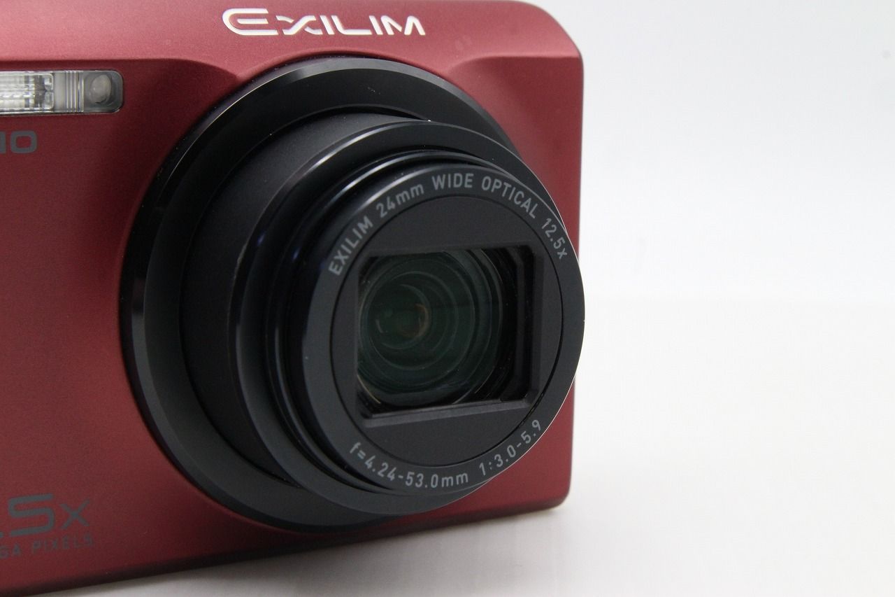 良品 CASIO カシオ EXILIM EX-H30 コンパクトデジタルカメラ レッド