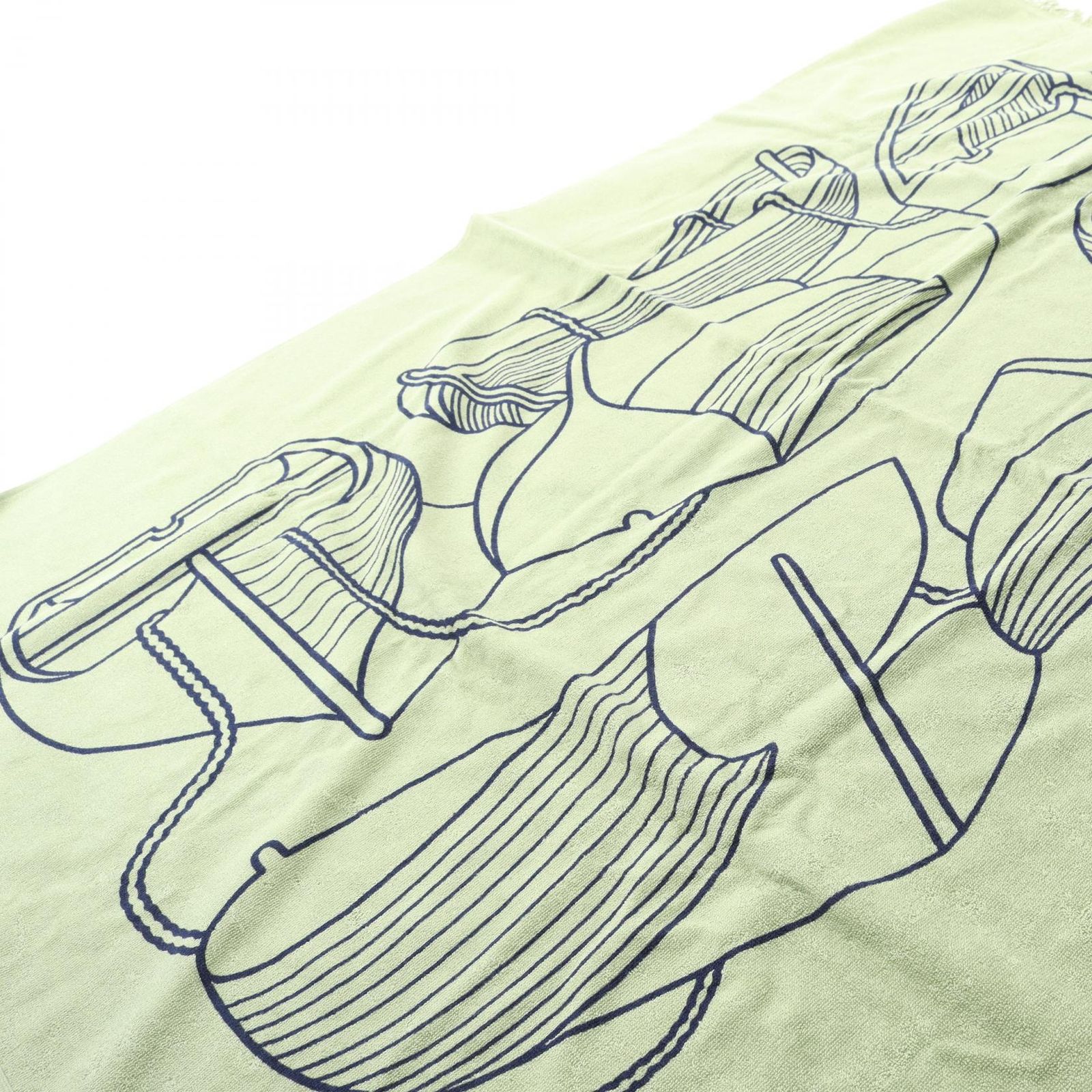 HERMES エルメス ヨッティングタラッサ バスタオル 大判 タオル