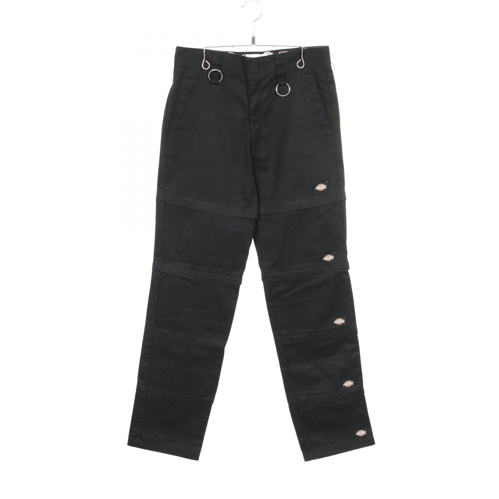 Kidill パンツ kidill 店舗 KIDILL キディル CHAOS BONDAGE PANTS ボンテージパンツ 46 ポリエステル BLK 汚れ有 古着の販売・通販なら