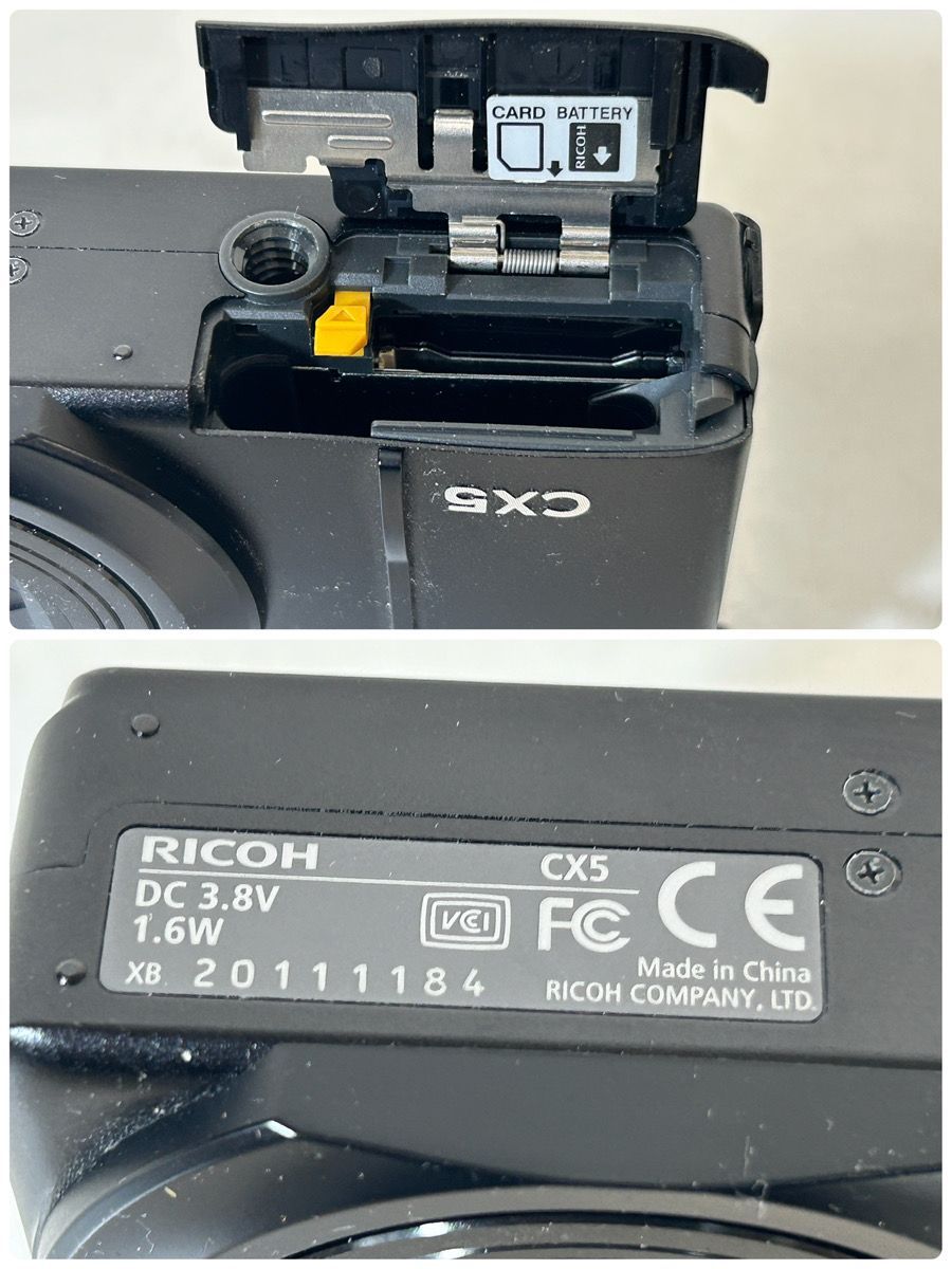 13067-012☆ ♪動作確認済♪RICOH リコー コンパクトデジタルカメラ