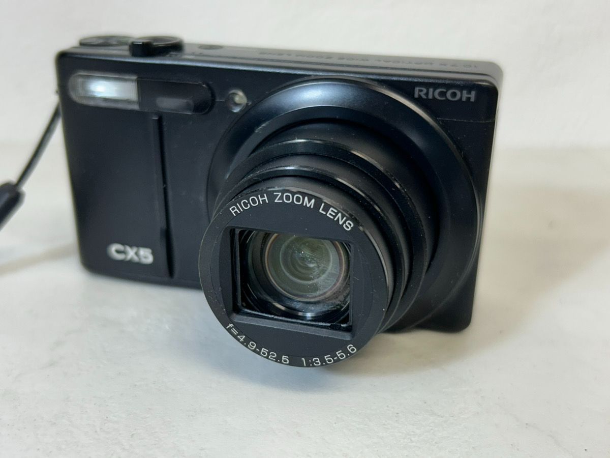 13067-012☆ ♪動作確認済♪RICOH リコー コンパクトデジタルカメラ