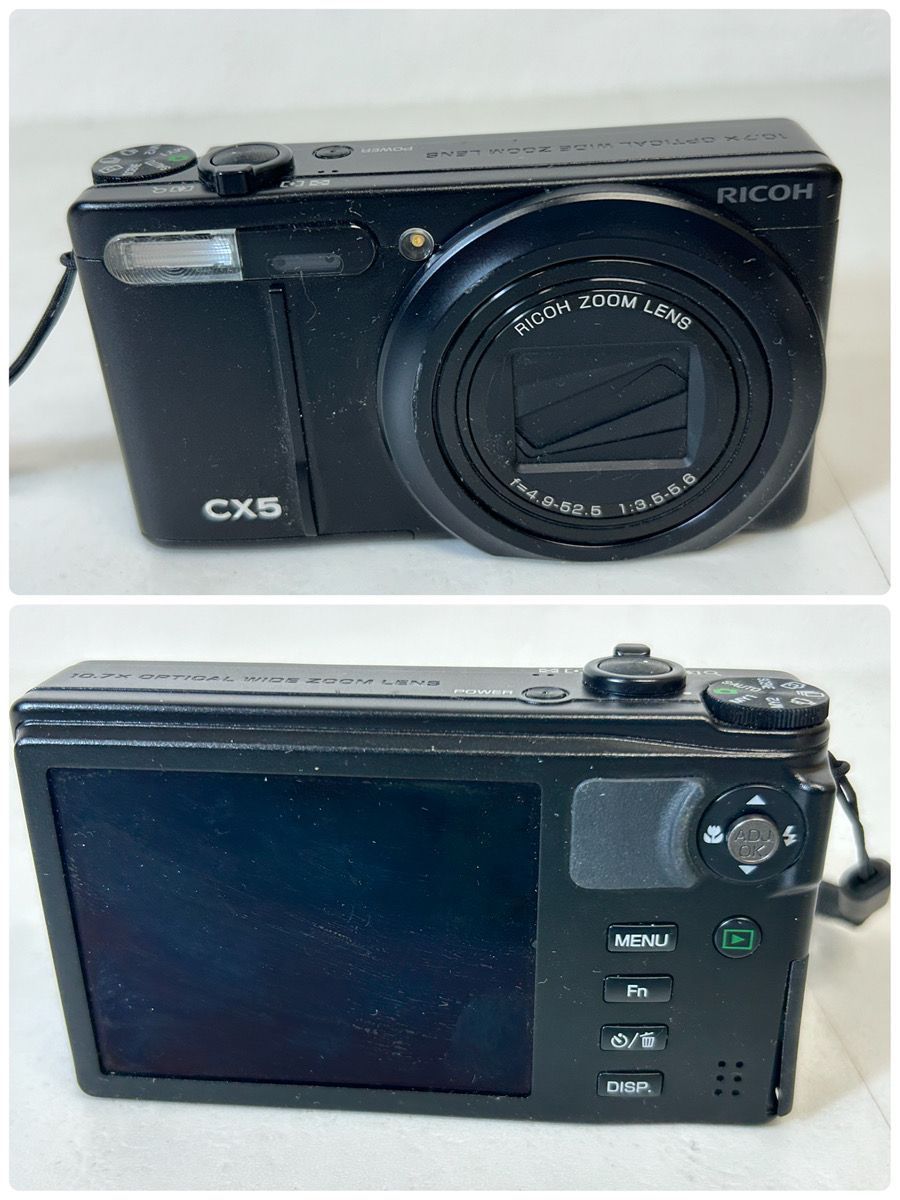 13067-012☆ ♪動作確認済♪RICOH リコー コンパクトデジタルカメラ