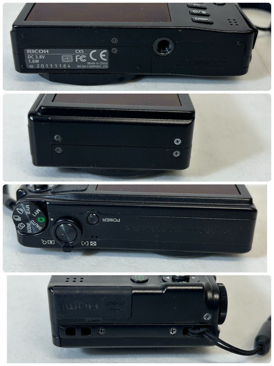 13067-012☆ ♪動作確認済♪RICOH リコー コンパクトデジタルカメラ