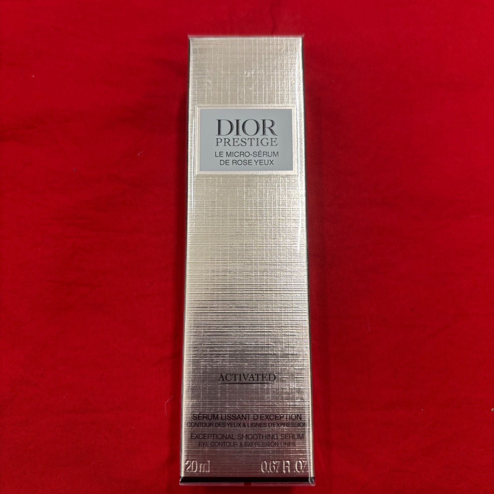 新品 Dior プレステージ マイクロ セラム ユー 目元用美容液 20mL