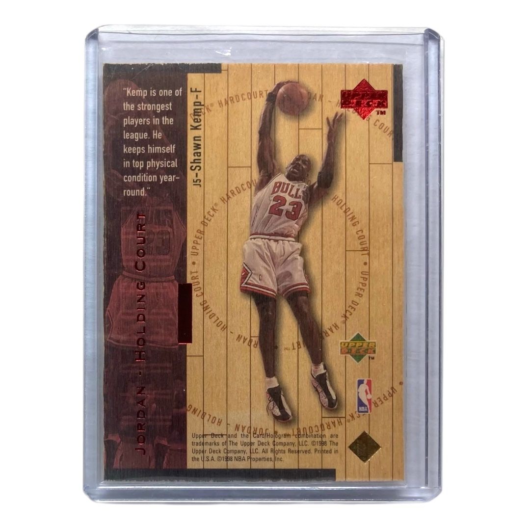 UPPER DECK NBAカード HARDCOURT JORDAN HOLDING COURT SHAWN KEMP