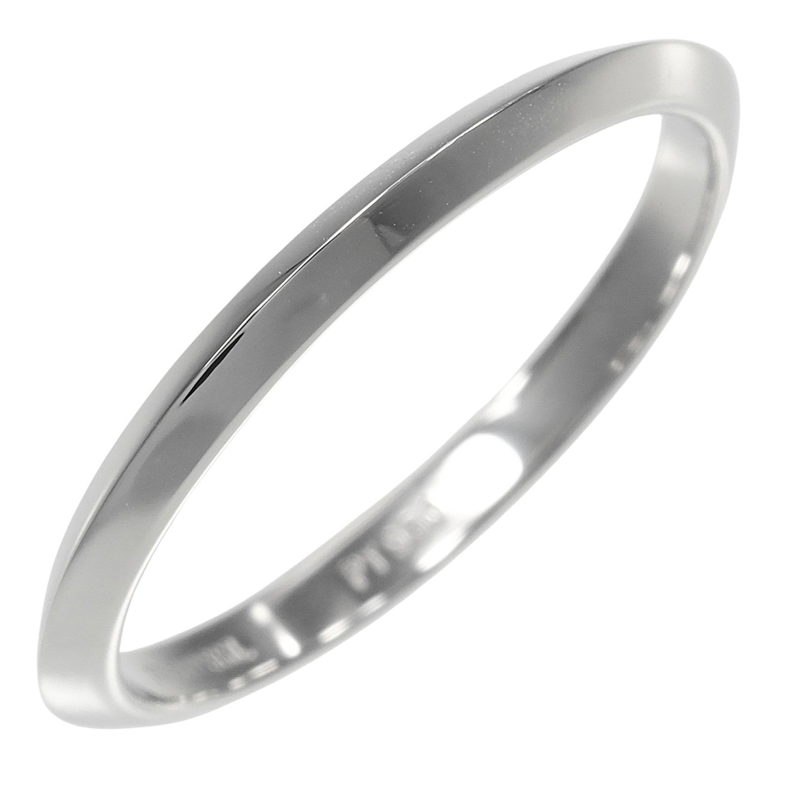 TIFFANY&Co.】ティファニー ナイフエッジ Pt950プラチナ 10号 